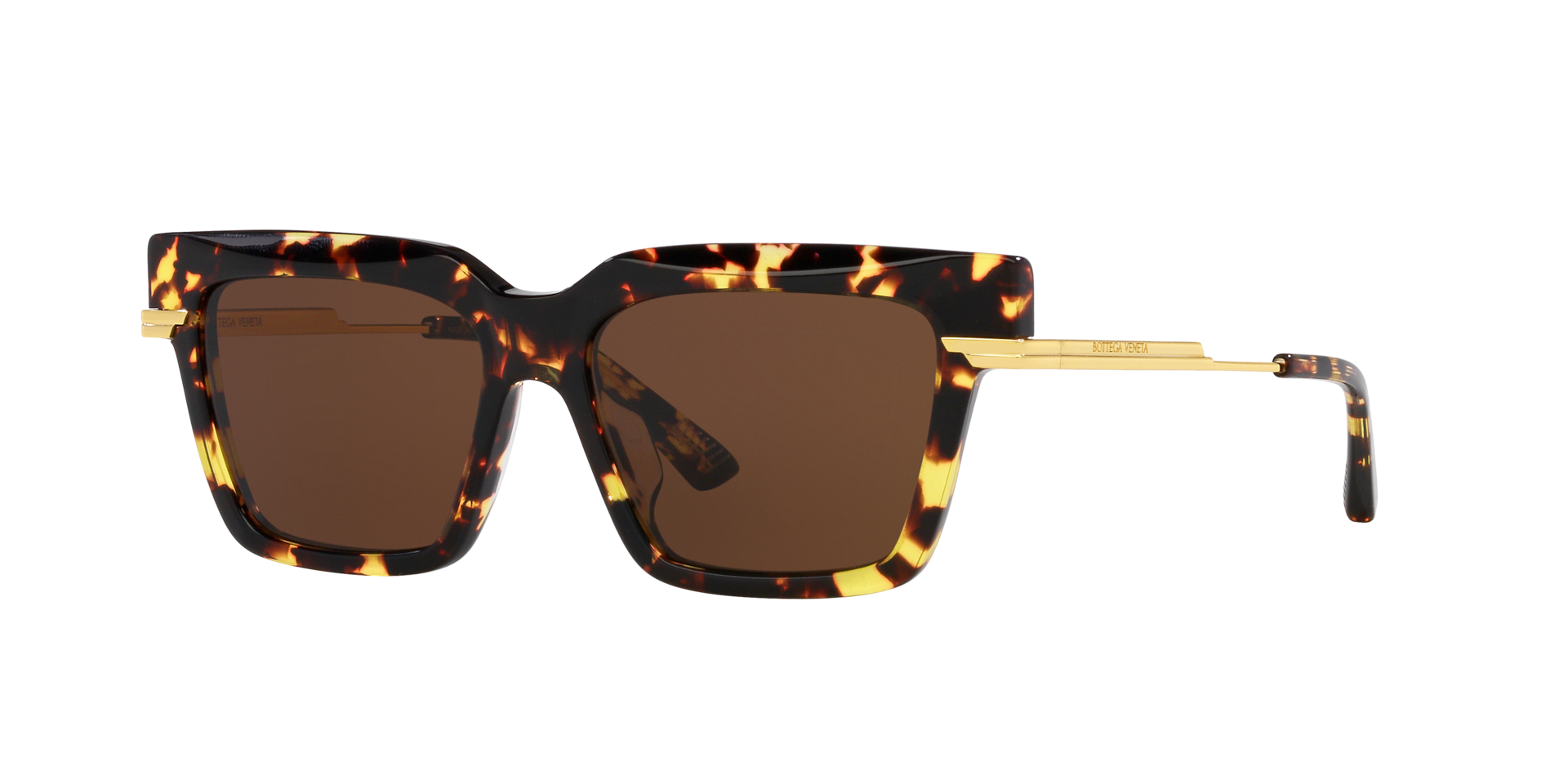 Bottega Veneta Femme Sunglass BV1242S - Couleur du Monture caille Couleur de Lentille Brun 252 €
