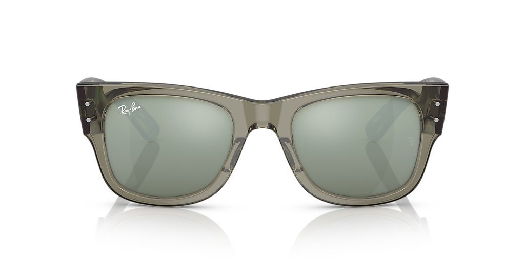 Ray-Ban Mega Wayfarer M (51 - 21) with Silver lenses and Green