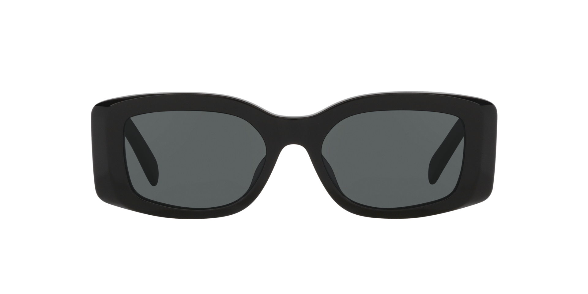 Celine Triomphe CL40282U XS (53 - 18) with Grey lenses and Black