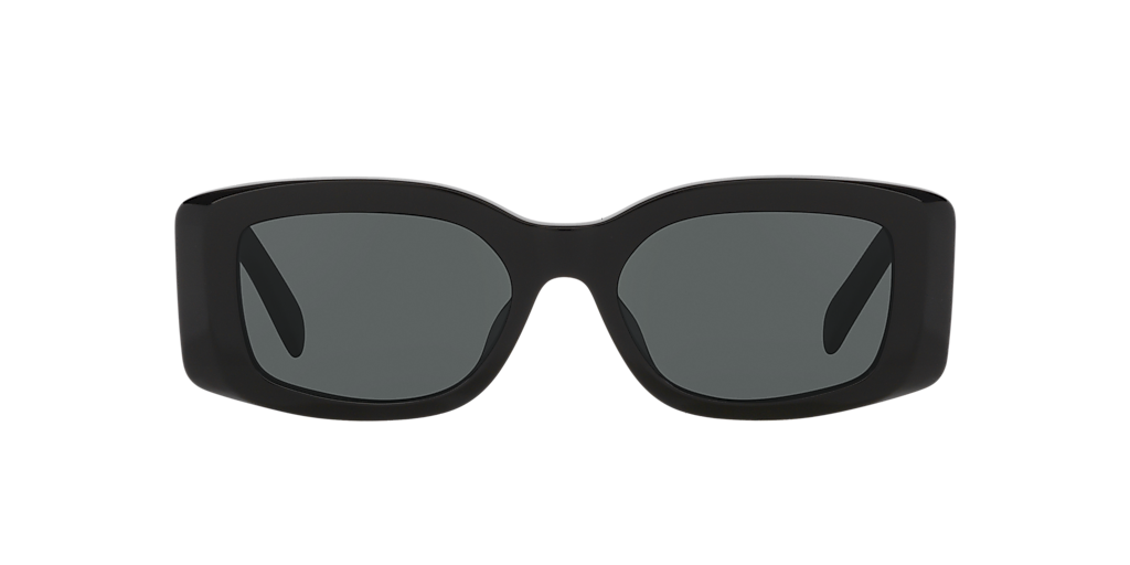 Celine Triomphe CL40282U XS (53 - 18) with Grey lenses and Black
