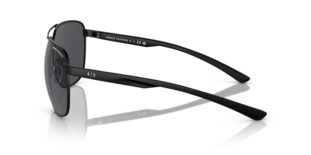 Armani Exchange AX2047S L (63 - 14) with Grey lenses and Black