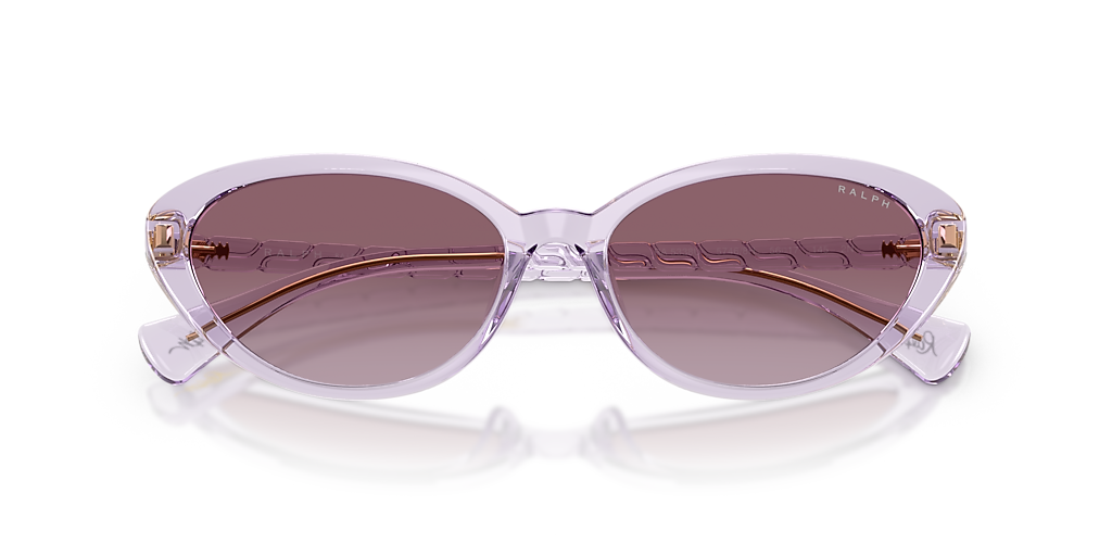 ララルーチュ Ralph RA5338U L (56 - 16) com Lentes Violeta e Armação Violeta
