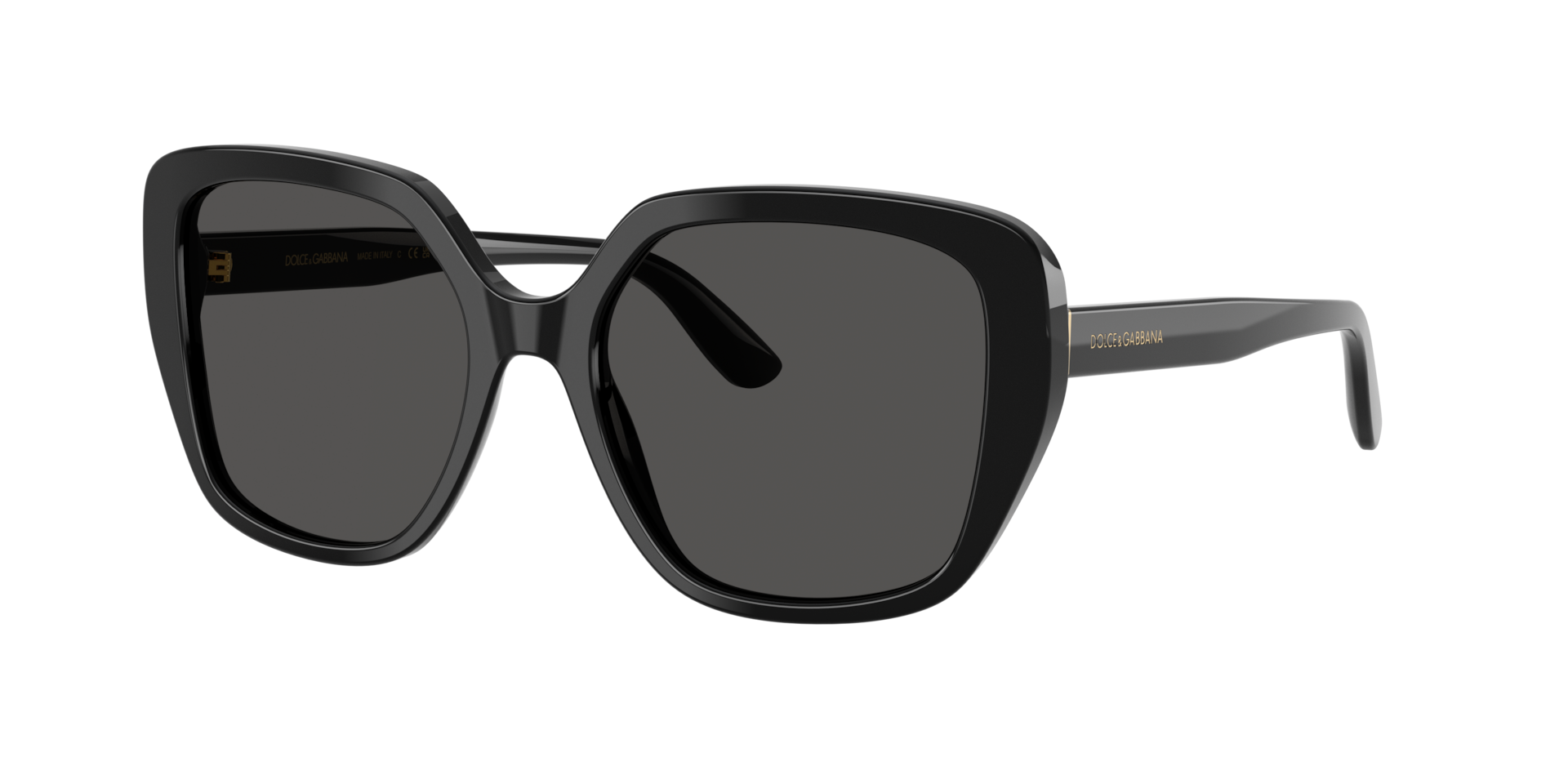 Dolce&Gabbana Frau Sunglass DG4569 - Rahmenfarbe: Schwarz, Linsenfarbe: Dunkelgrau