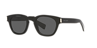 Saint Laurent SL 746 XXS (48 - 23) with Black lenses and Black