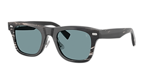 Brunello Cucinelli BC2004ST S (52 - 19) with Blue lenses and Gold