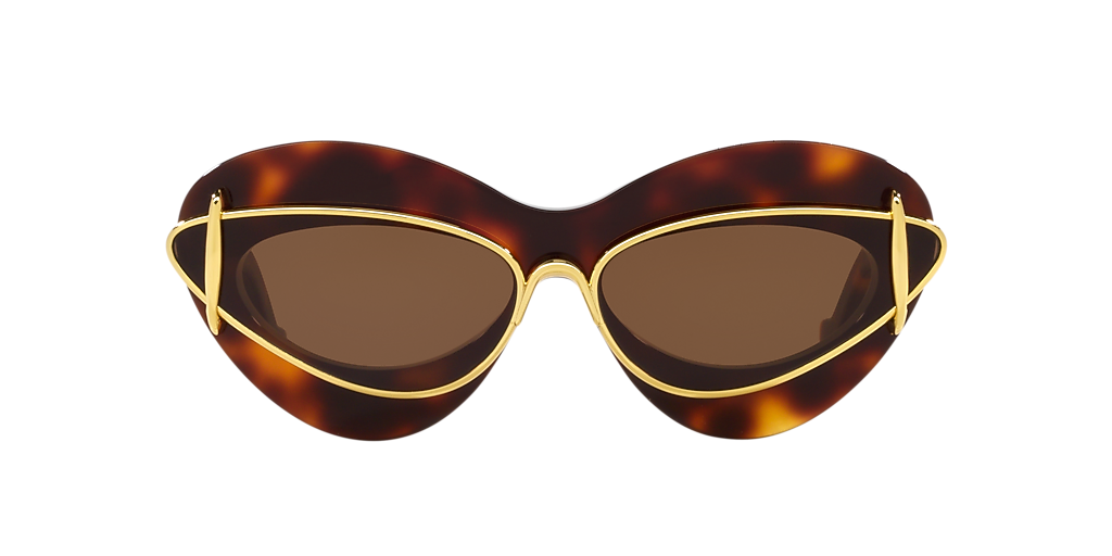 Loewe Double Frame LW40119I XXL (67 - 14) with Brown lenses  display picture 1
