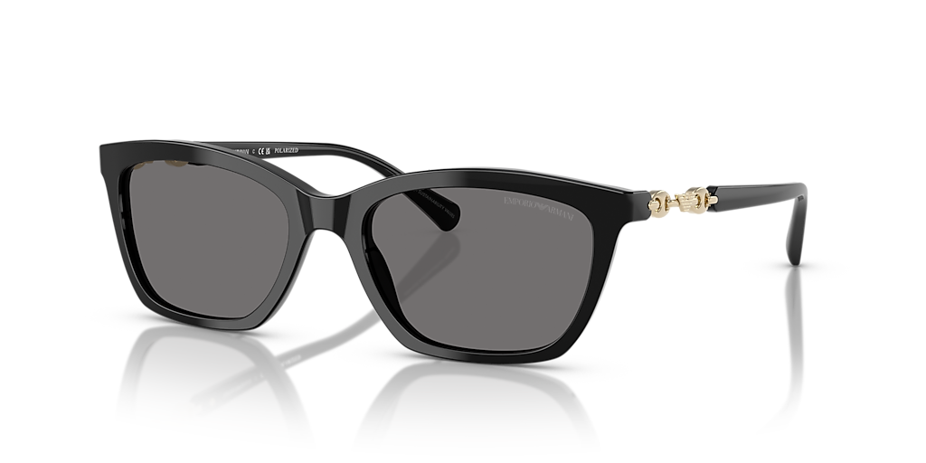 Emporio Armani EA4238 M (54 - 18) with Grey lenses and Black frame