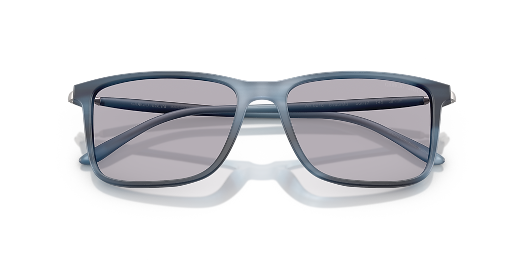 Giorgio Armani AR8218 XXL (56 - 17) with Grey lenses and Blue