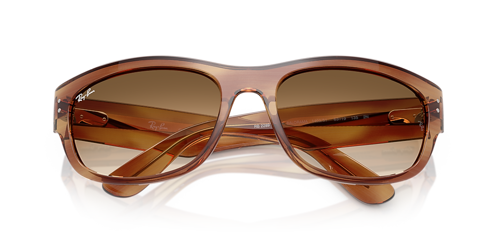 Ray-Ban Mega Balorama XL (63 - 19) with Brown lenses and Tortoise