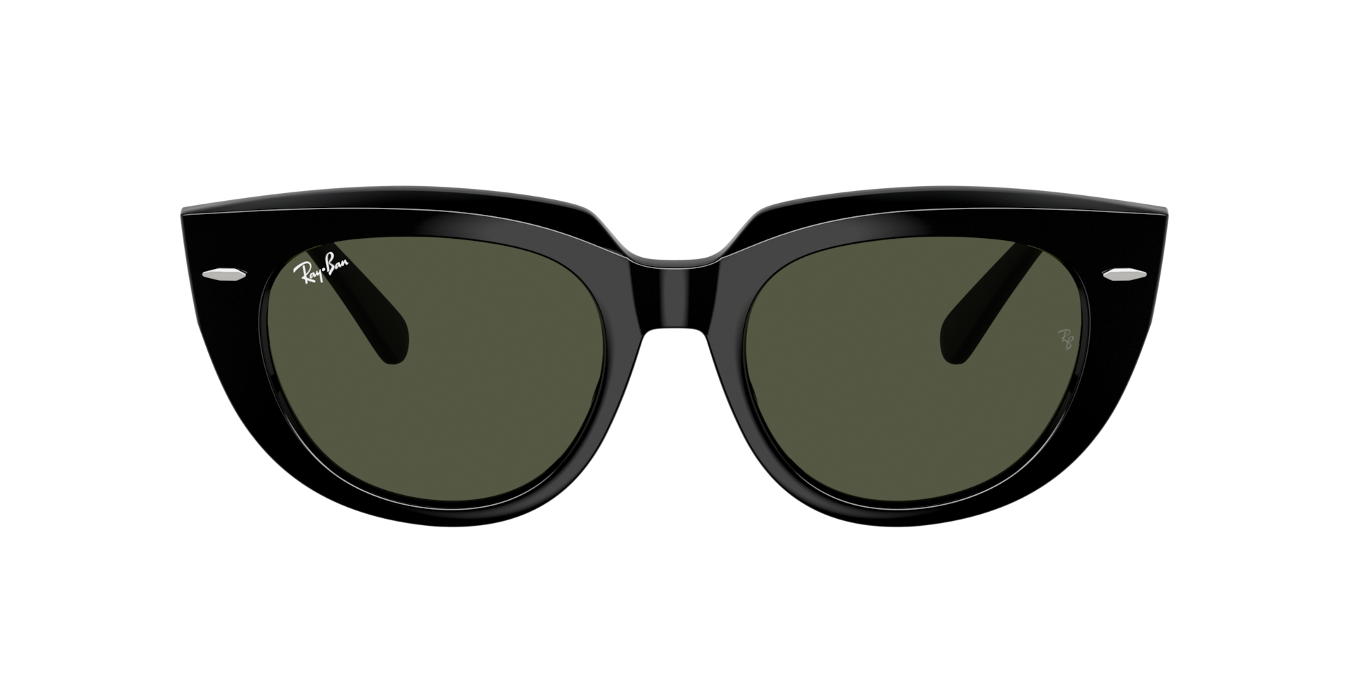 Ray-Ban Doreen L (52 - 20) with Green lenses and Black frame