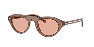 Prada PR B15S M (51 - 21) with Brown lenses and Tortoise frame