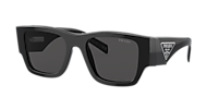 Prada PR 10ZS L (54 - 20) with Grey lenses and Black frame