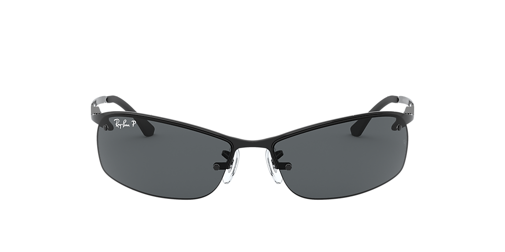 Ray-Ban RB3183 M (63 - 15) with Grey lenses and Black frame