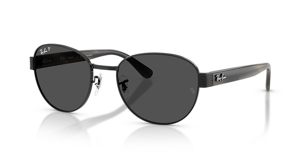 Ray-Ban RB3766 Polarized+ Lenses M (54 - 20) with Grey lenses and