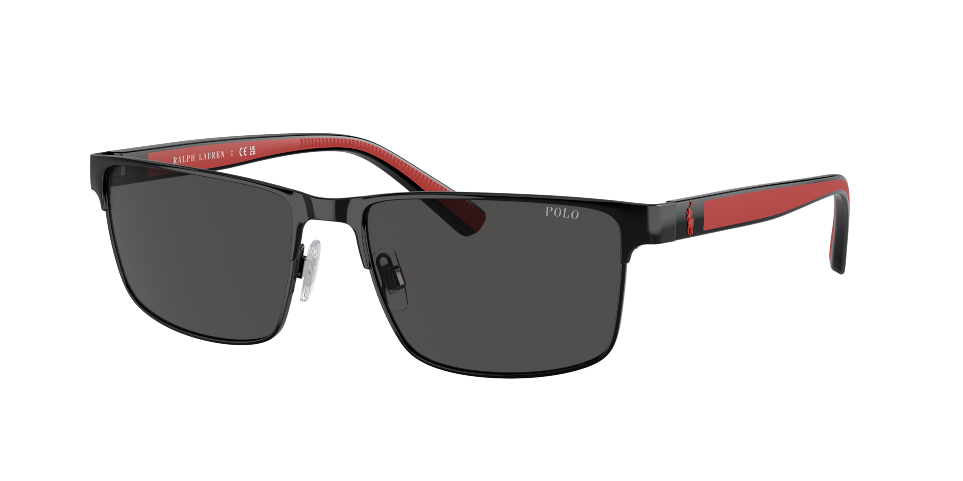 Polo Ralph Lauren Homme Sunglass PH3155 - Couleur du Monture Noir brillant Couleur de Lentille Gris fonc 79 €