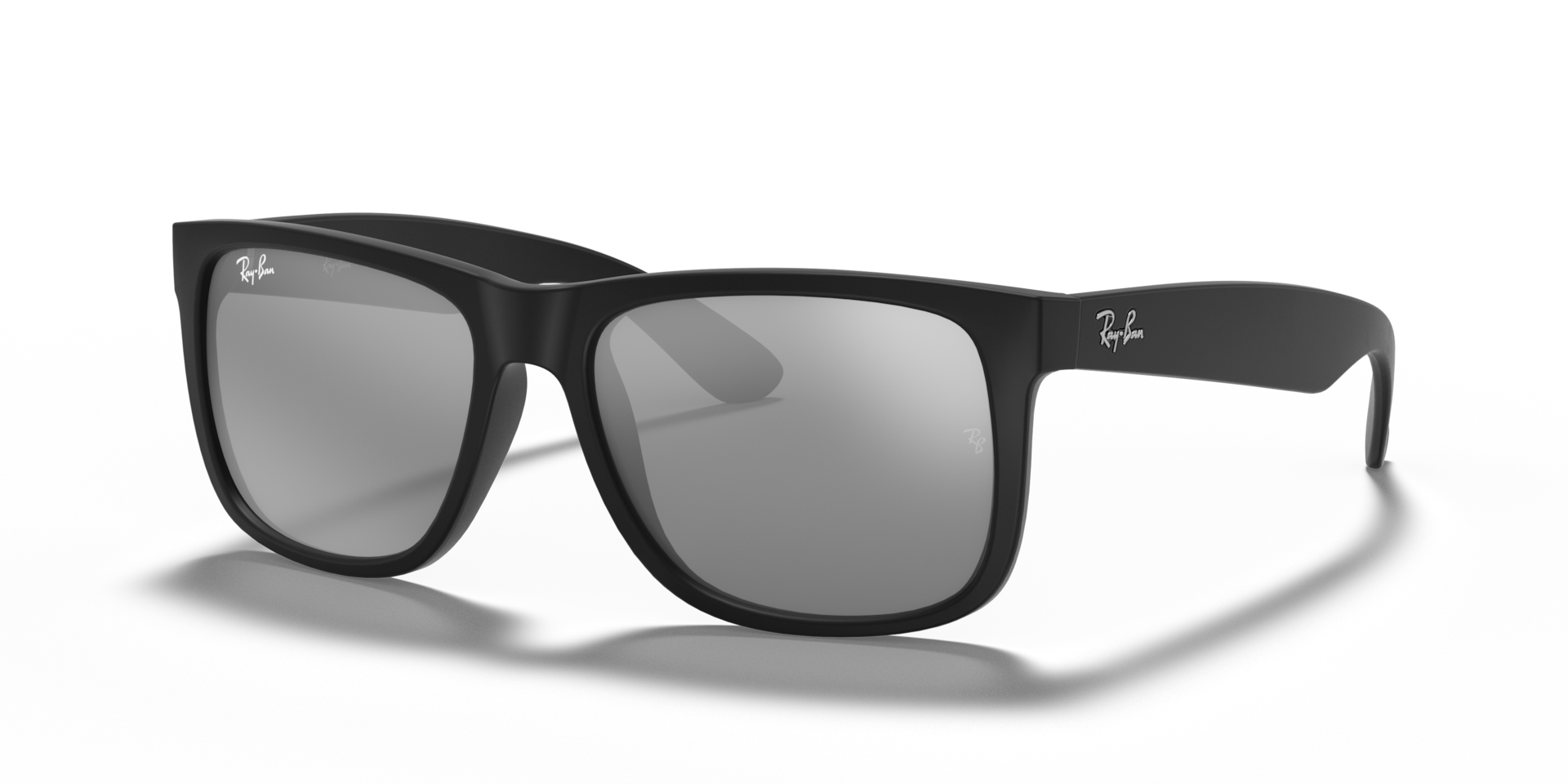 Ray-Ban Justin Color Mix S (54 - 16) with Silver lenses and Black