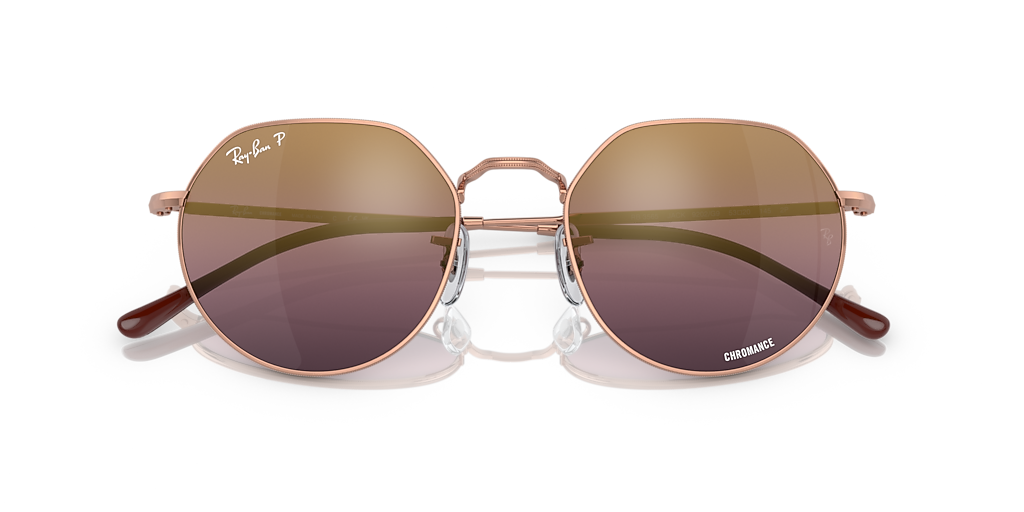 Ray-Ban Jack Polarized+ Lenses L (53 - 20) with Red lenses and