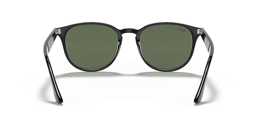 Ray-Ban RB4259 L (53 - 20) with Green lenses and Black frame