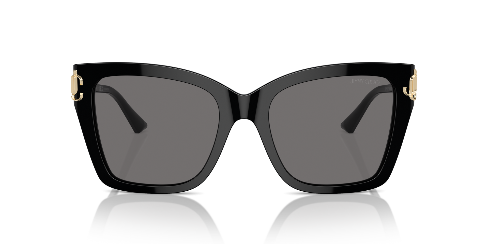 Jimmy Choo JC5012 M (54 - 19) with Grey lenses and Black frame