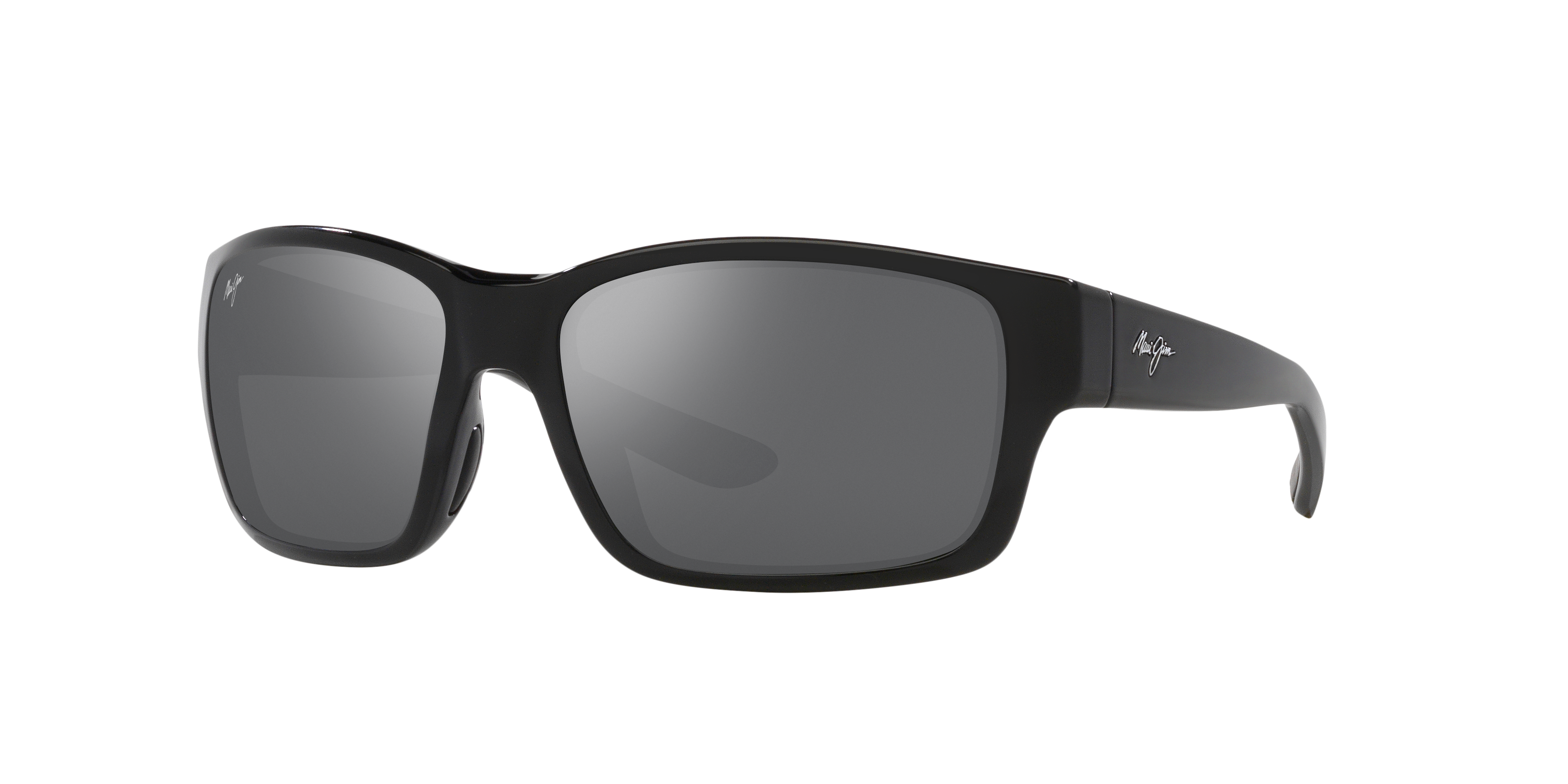 Maui Jim Man Sunglass Mangroves -  Frame color: Black Shiny, Lens color: Grey