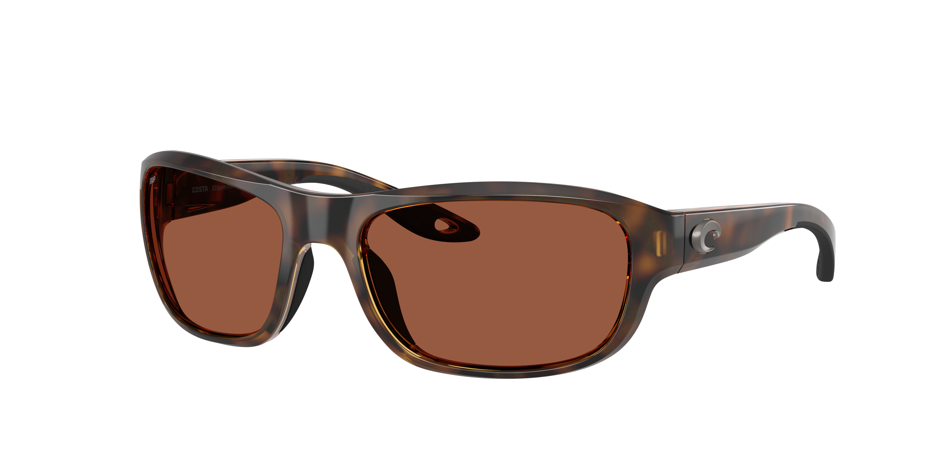 Costa Unisex Sunglass Clipperton -  Frame color: Tortoise, Lens color: Copper