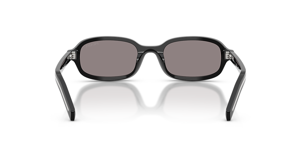 Prada PR D06S XS (50 - 20) with Grey lenses and Black frame
