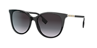 Burberry Alice L (55 - 17) with Grey lenses and Black frame