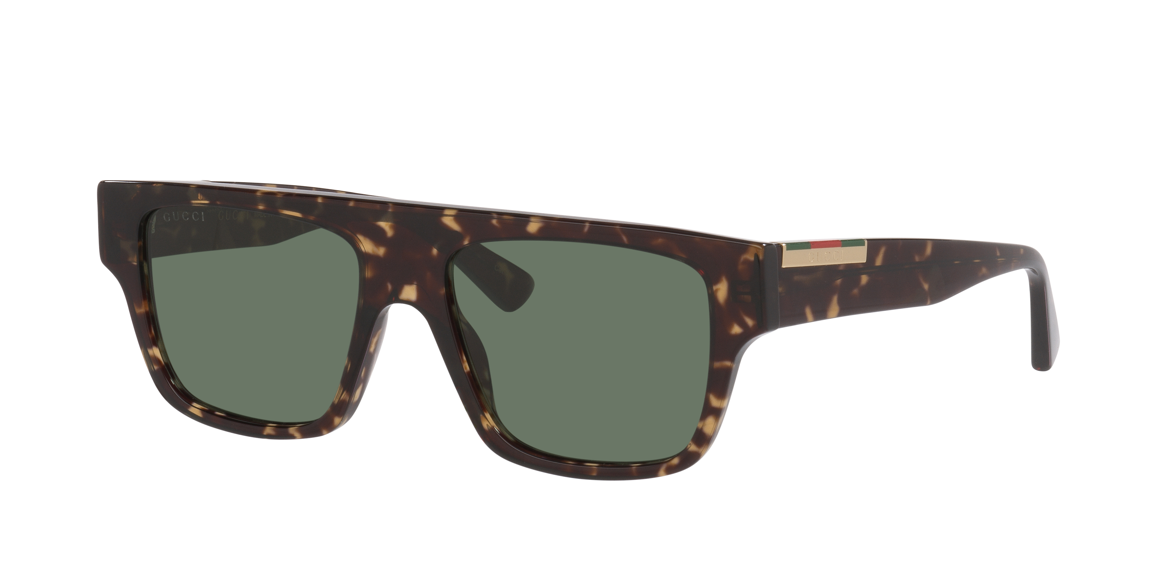 グチです。 Gucci GG1960S L (53 - 17) with Green lenses and Tortoise frame