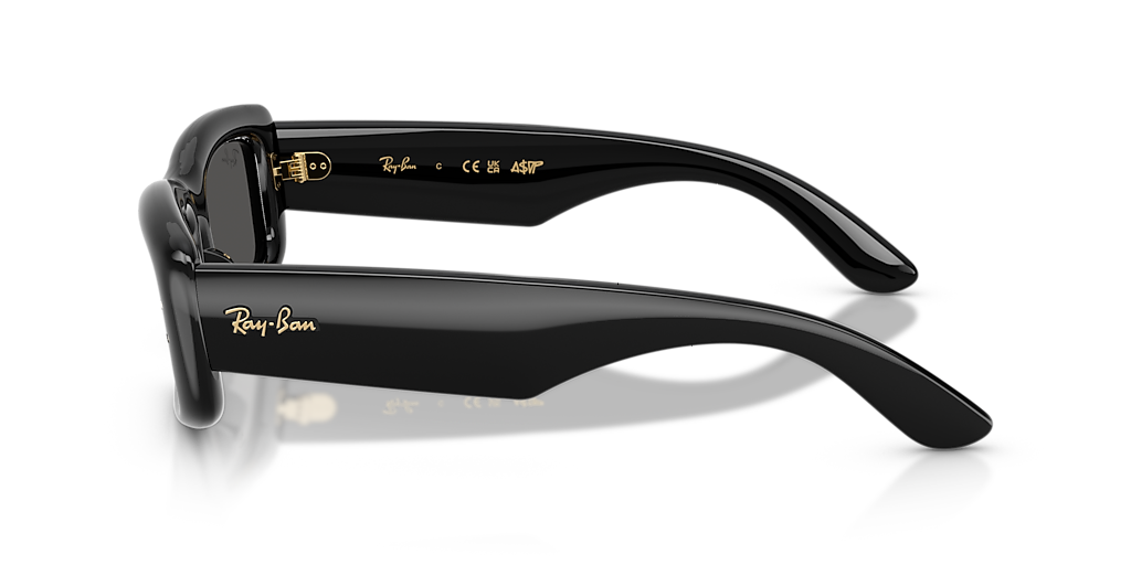 Ray-Ban Kiliane Puffer L (55 - 19) with Black lenses and Black