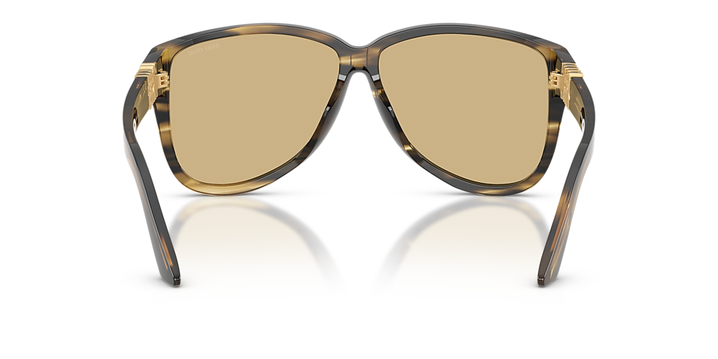 Miu Miu MU A08S M (61 - 12) with Yellow lenses and Tortoise frame