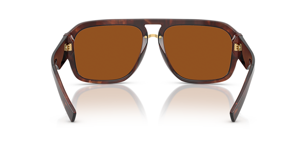 Dolce&Gabbana DG4403 L (58 - 16) with Brown lenses and Red frame