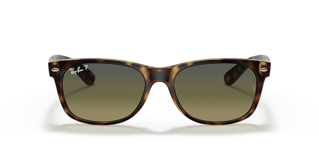 Ray-Ban New Wayfarer Classic M (55 - 18) with Blue lenses and