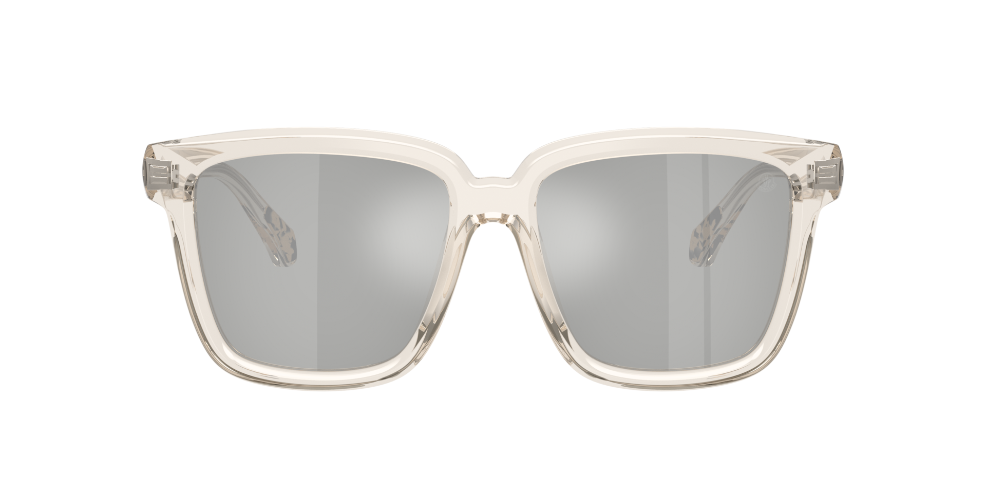 Moncler ME6026 Clasico M (54 - 16) with Silver lenses and White