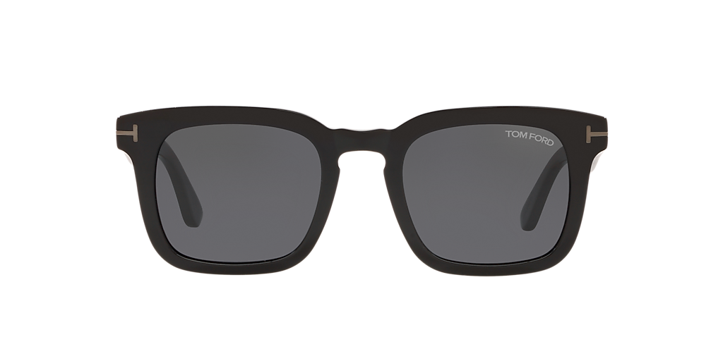 Tom Ford FT0751-N S (50 - 22) with Grey lenses and Black frame