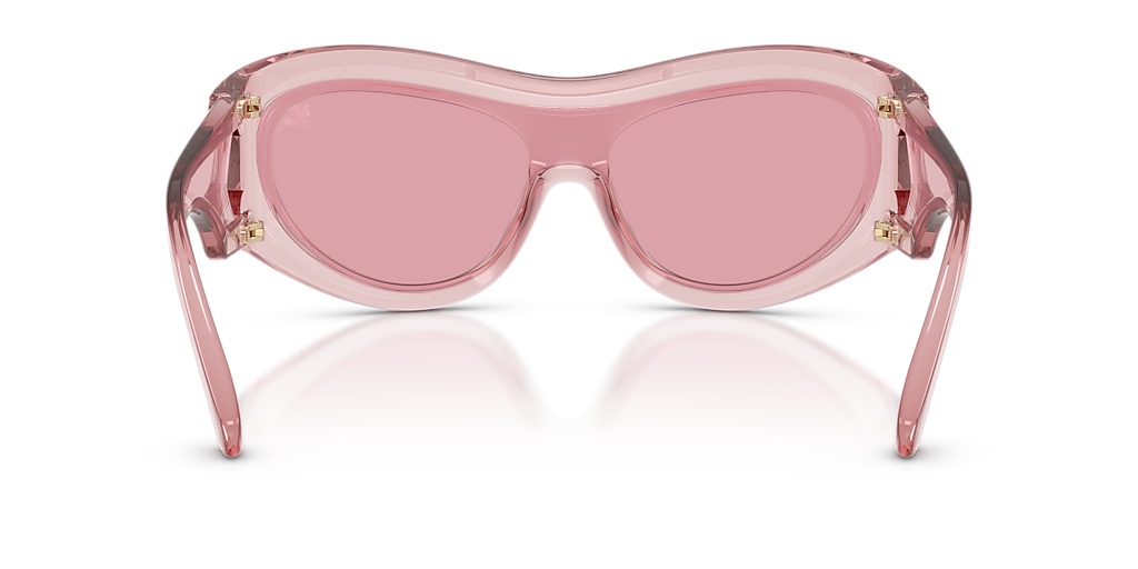 Burberry BE4465 L (0 - 138) with Pink lenses and Pink frame
