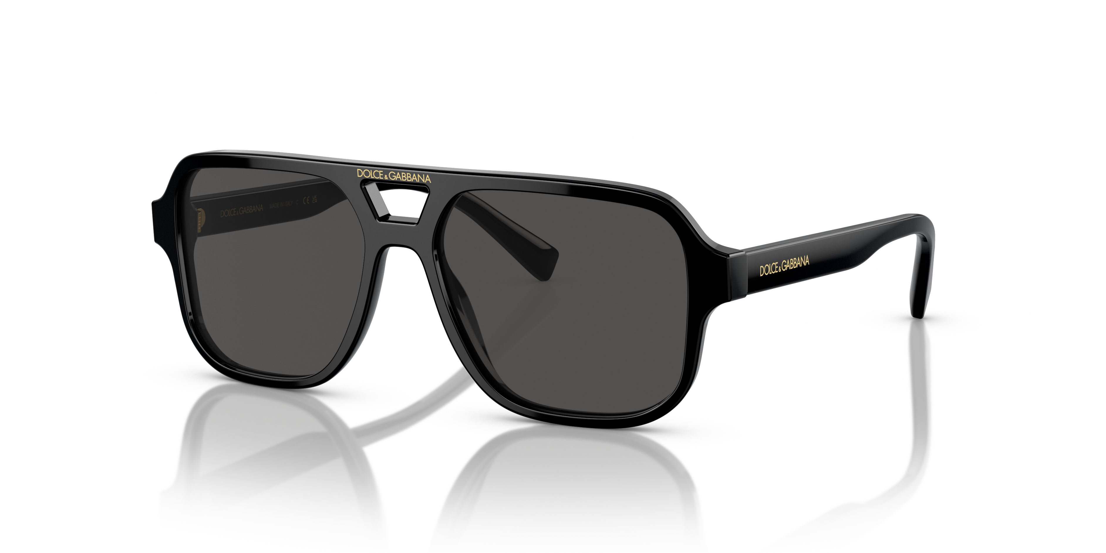 Dolce&Gabbana DX4003 Kids M (50 - 14) with Grey lenses and Black