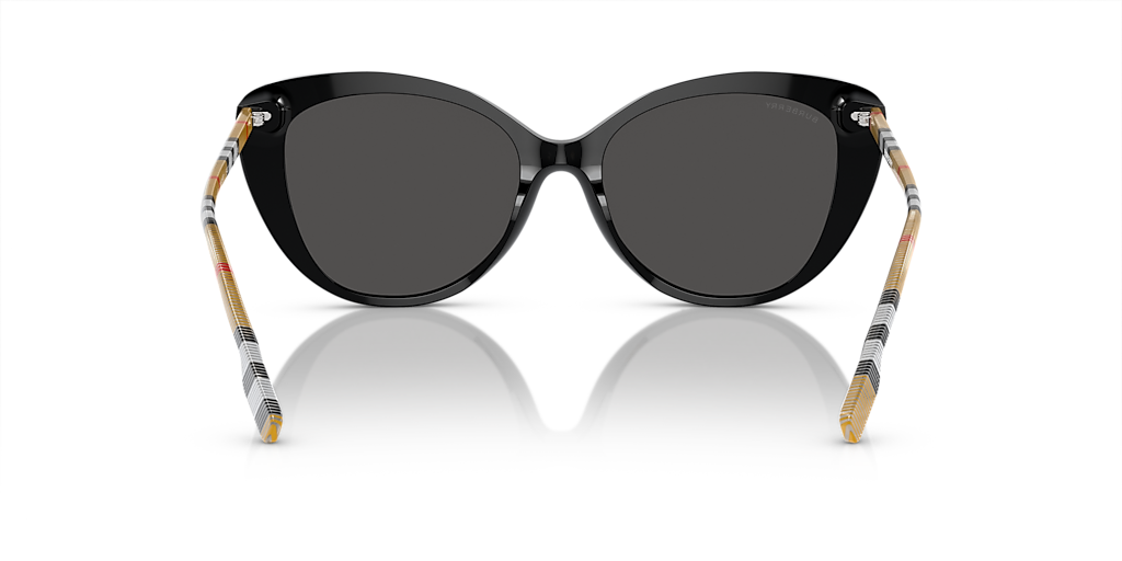 Burberry BE4407 M (54 - 17) with Grey lenses and Black frame