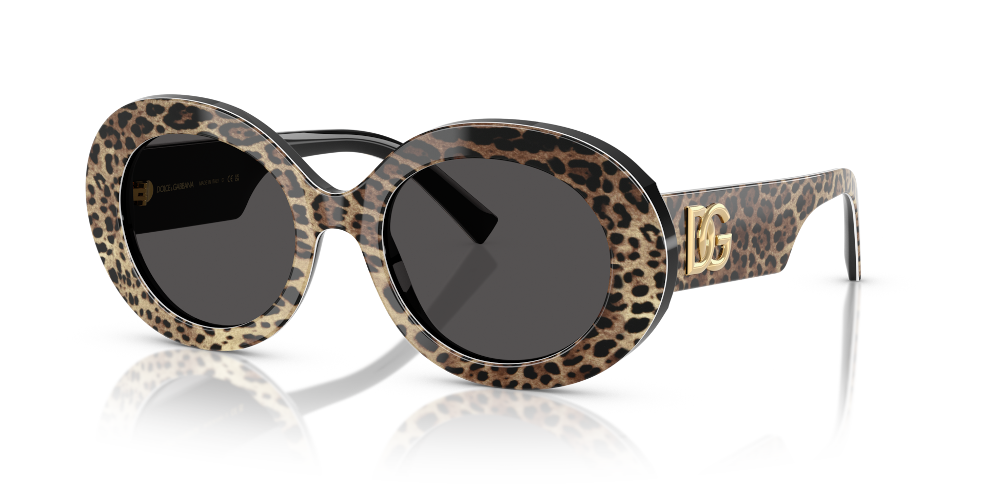 Dolce&Gabbana DG4448 S (51 - 20) with Grey lenses and Black frame