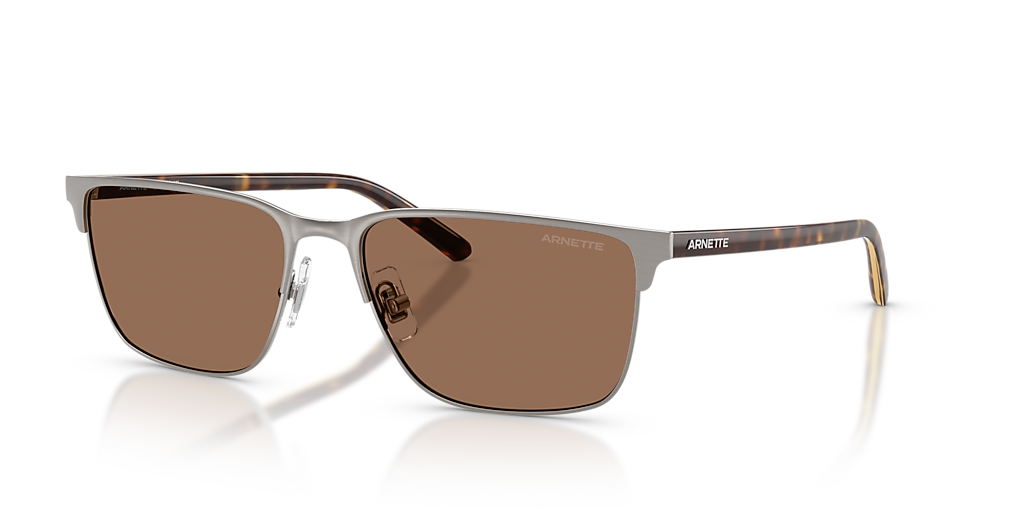Arnette Hampere XL (58 - 17) with Brown lenses and Grey frame