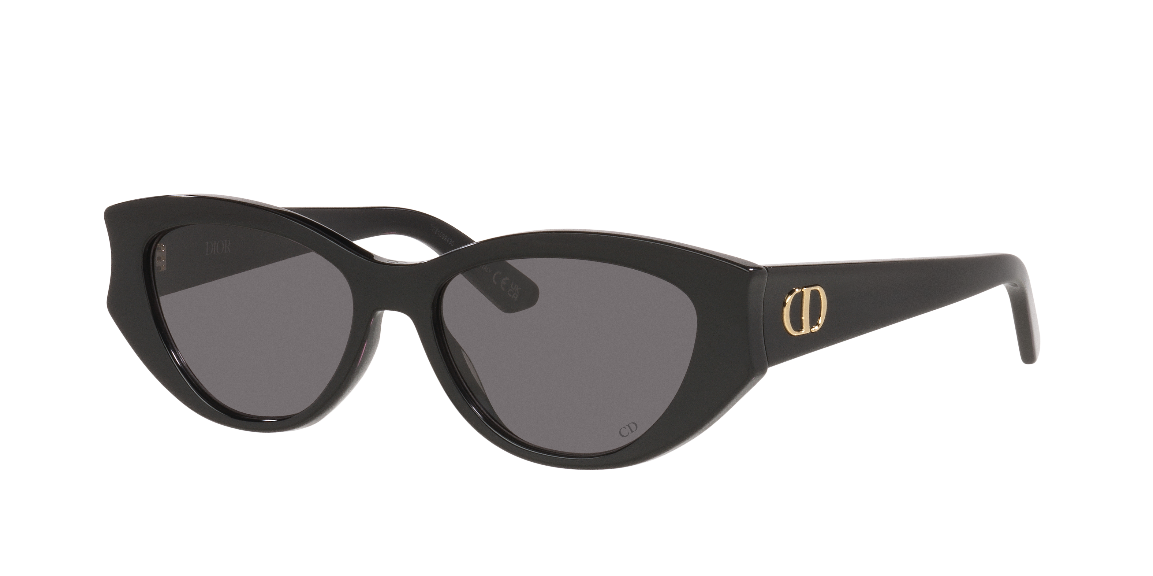 DIOR Woman Sunglass Diorglow B1I -  Frame color: Black, Lens color: Grey