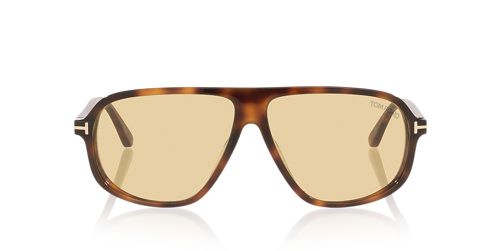 Tom Ford Guillaume_Tr XXL (61 - 12) with Brown lenses and Tortoise