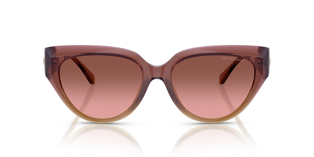 Michael Kors Boca Raton L (55 - 17) with Brown lenses and Pink