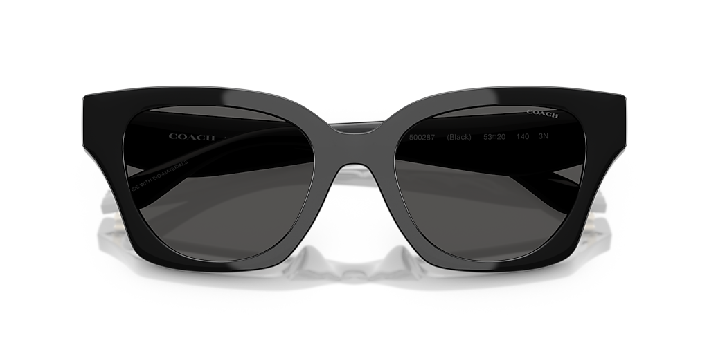 Coach CAD18 L (53 - 20) with Grey lenses and Black frame