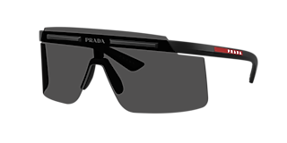 Prada Linea Rossa PS 53ZS XL (59 - 15) with Blue lenses and Grey