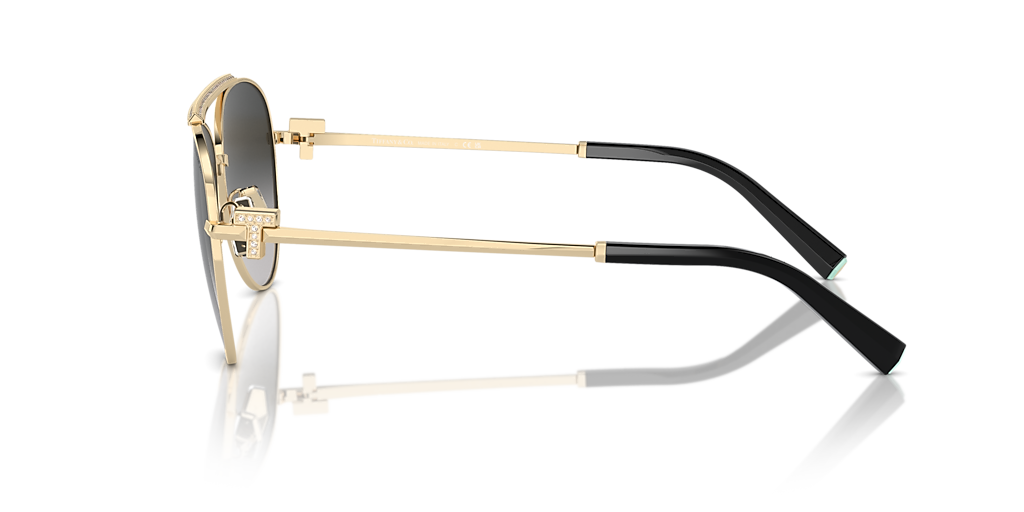 Tiffany & Co. TF3101B XL (59 - 14) with Grey lenses and Gold frame