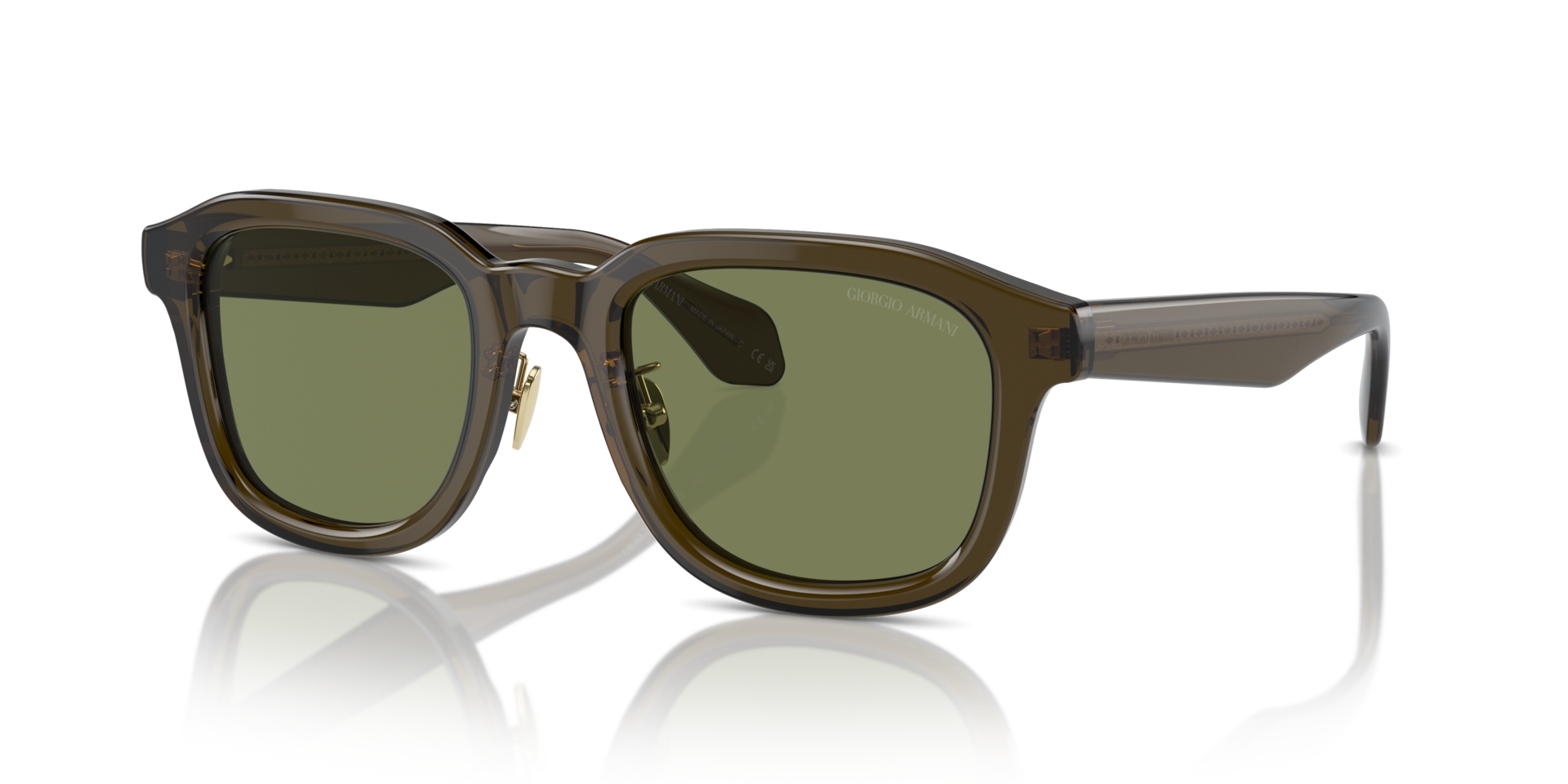 Giorgio Armani AR8206 L (51 - 22) with Green lenses and Green