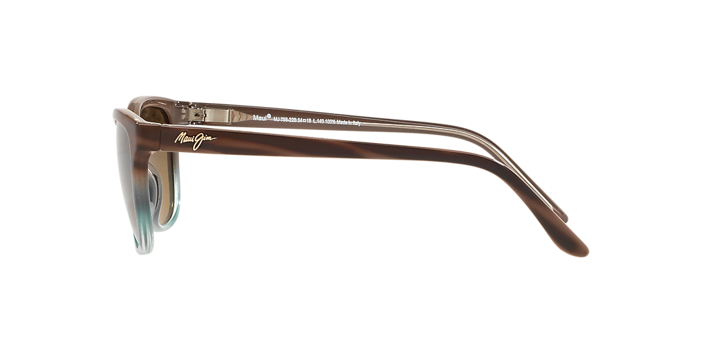 Maui Jim 758 Honi S (55 - 18) with Copper lenses and Brown frame