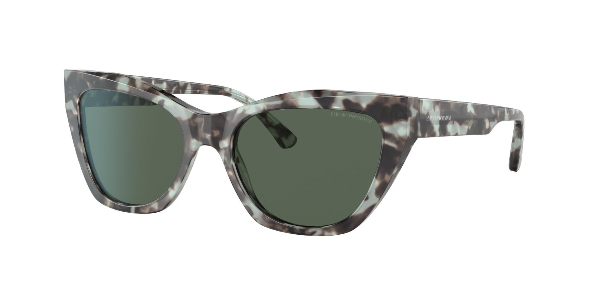 Emporio Armani Femme Sunglass EA4176 - Couleur du Monture Bleu brillant Havana Couleur de Lentille Vert 69 €