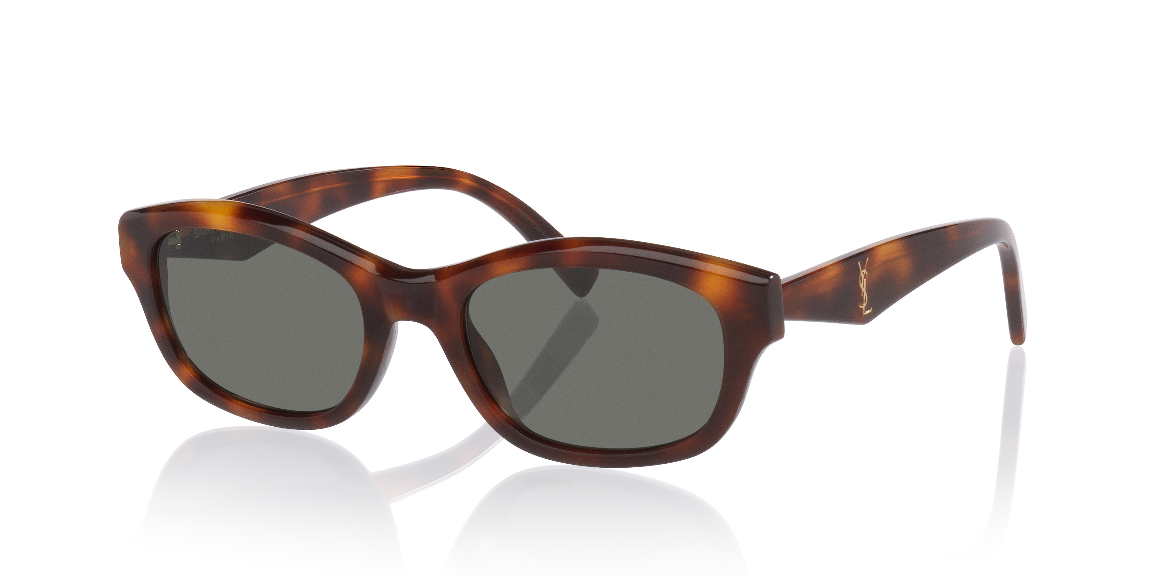 Saint Laurent Sl M172 M (53 - 20) with Grey lenses and Tortoise