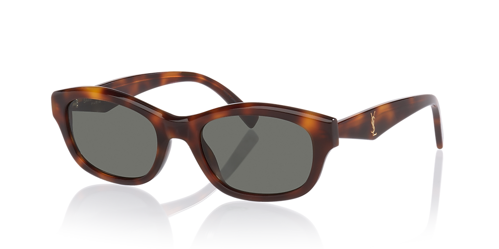 Saint Laurent Sl M172 M (53 - 20) with Grey lenses and Tortoise